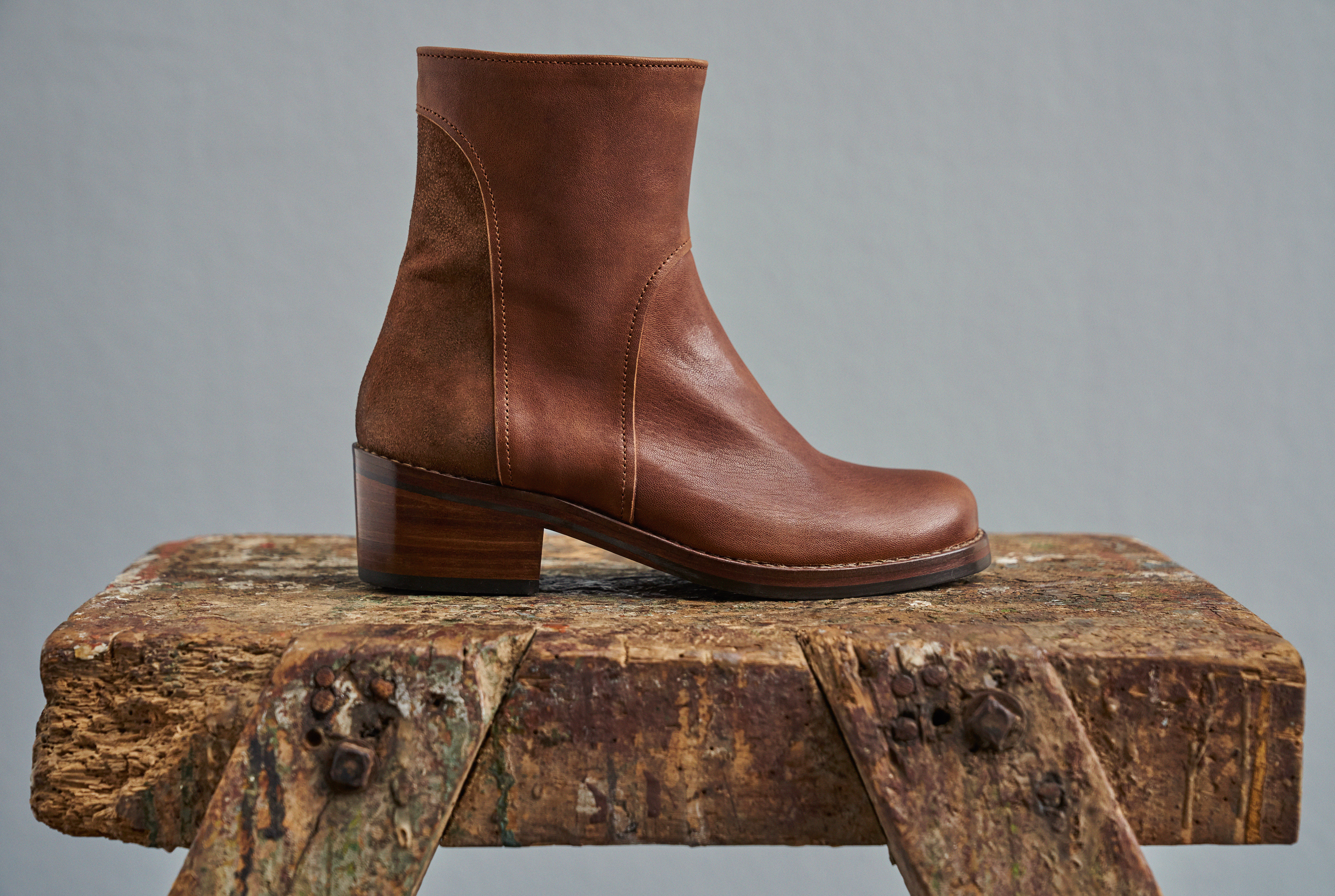 Dorotea botín Elena cuero fw18