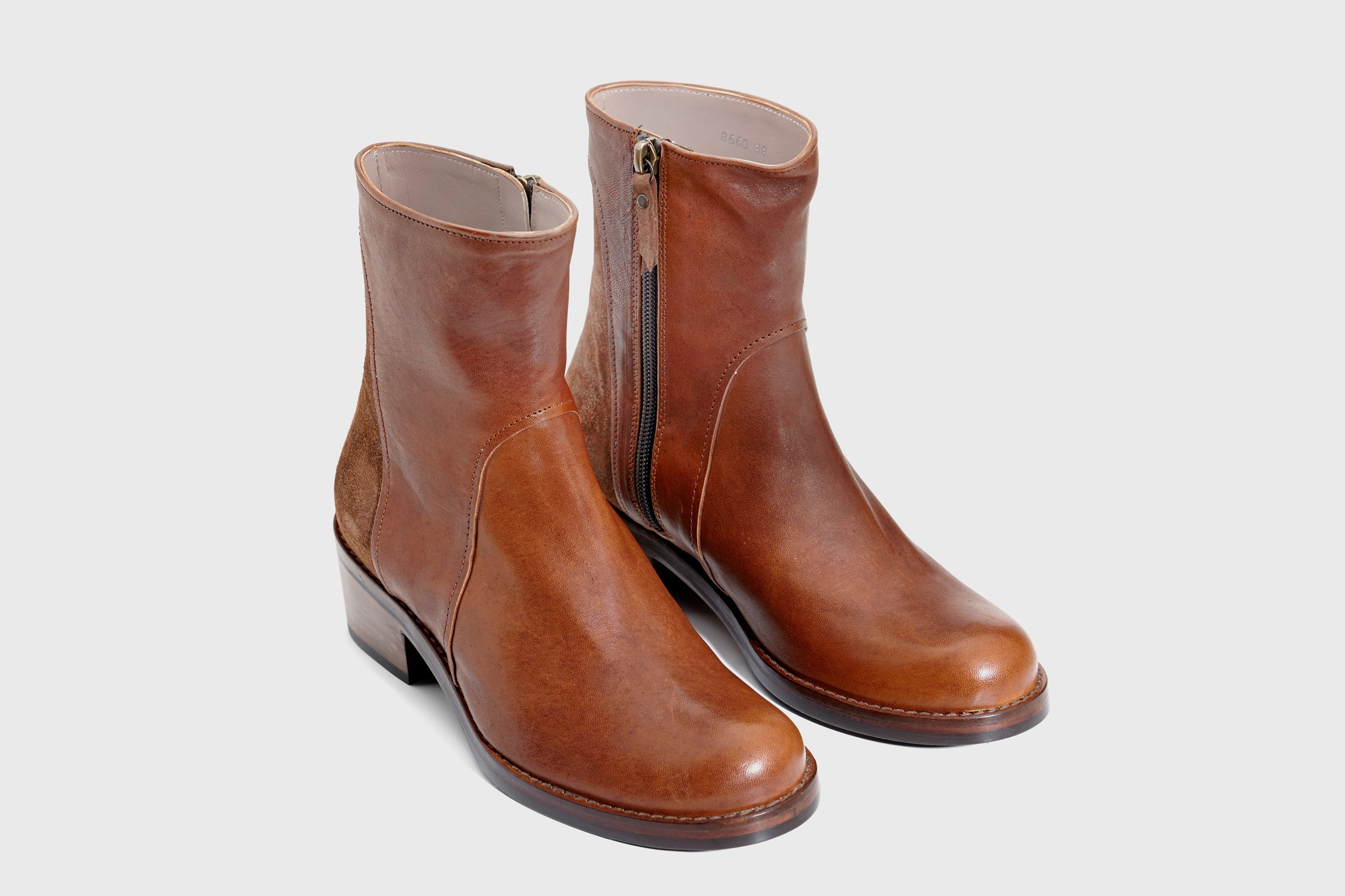 Dorotea botín Elena cuero fw18 par