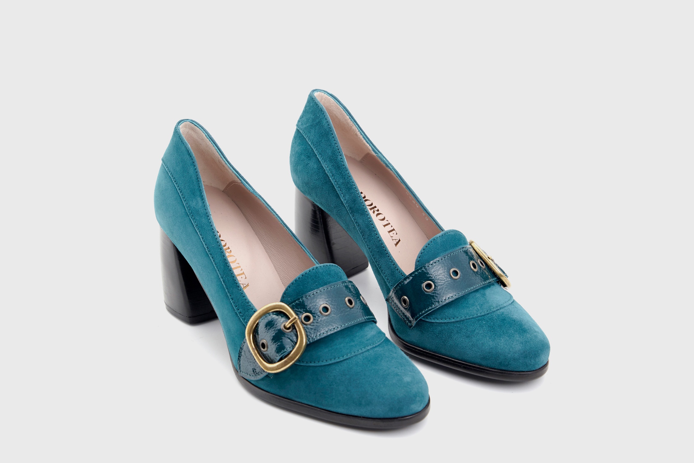 Dorotea zapato salón Juliette azul fw18 par