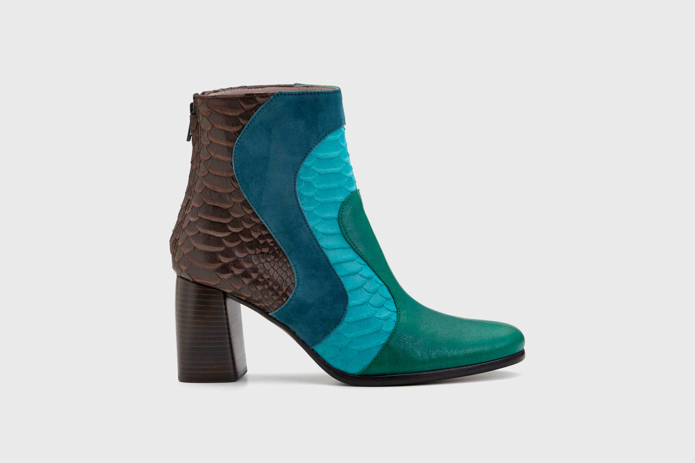 Dorotea botín de tacón alto Joy multicolor fw18 perfil