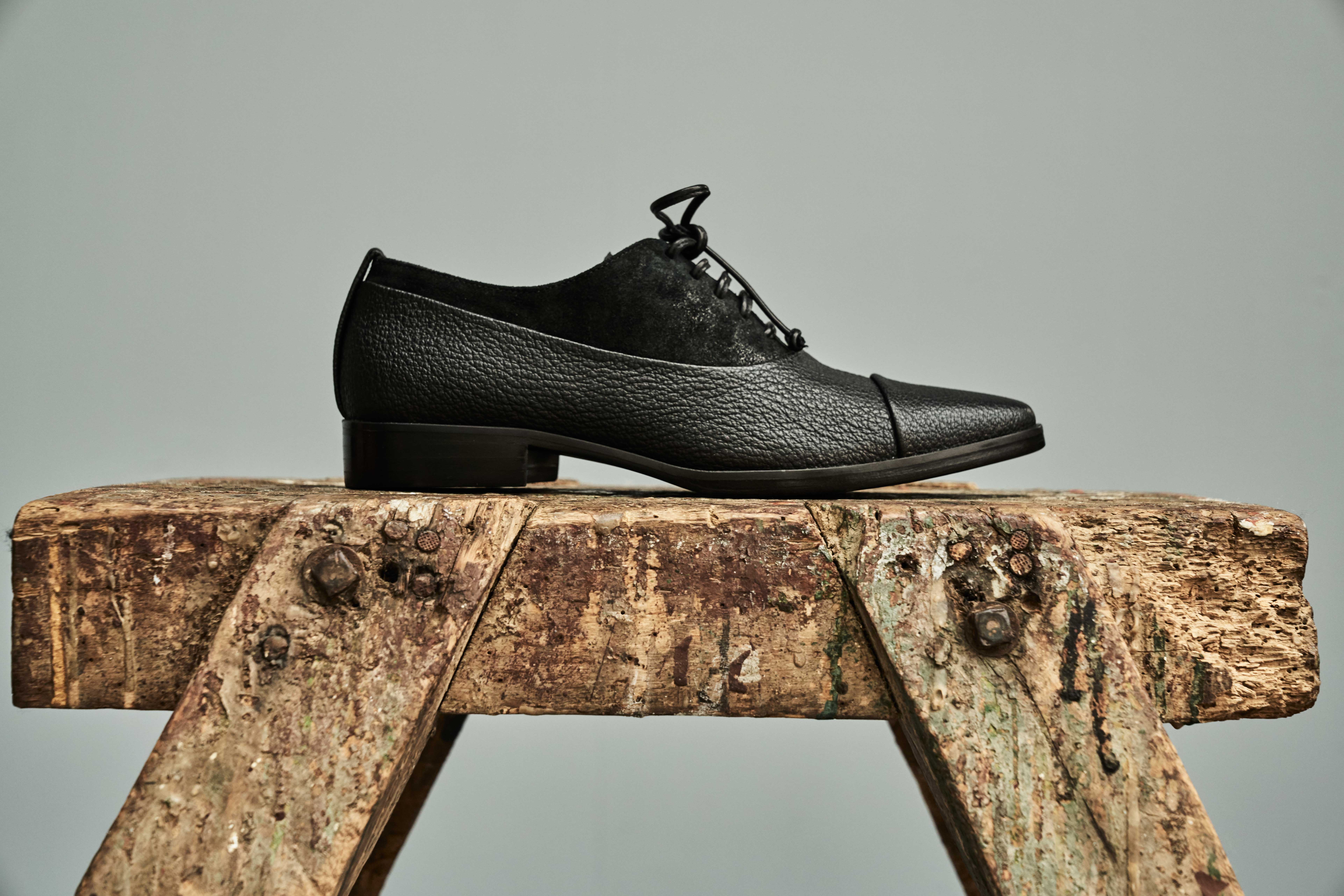 Dorotea zapato de cordones Billie negro fw18